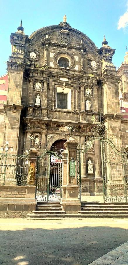 Hostal Azul Puebla Centro Historico Exteriör bild