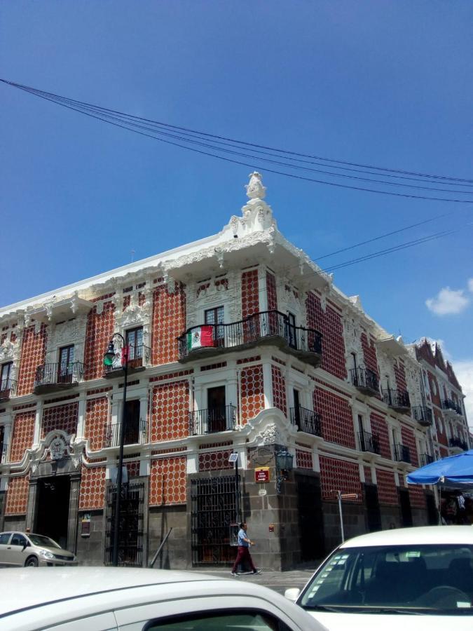Hostal Azul Puebla Centro Historico Exteriör bild