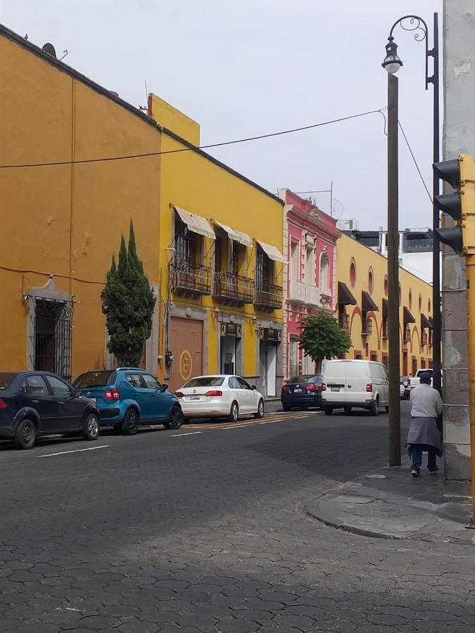 Hostal Azul Puebla Centro Historico Exteriör bild