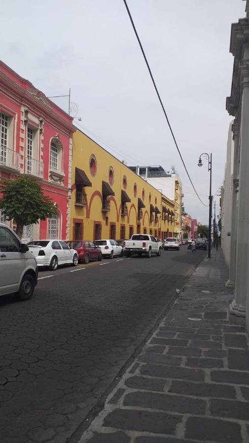 Hostal Azul Puebla Centro Historico Exteriör bild