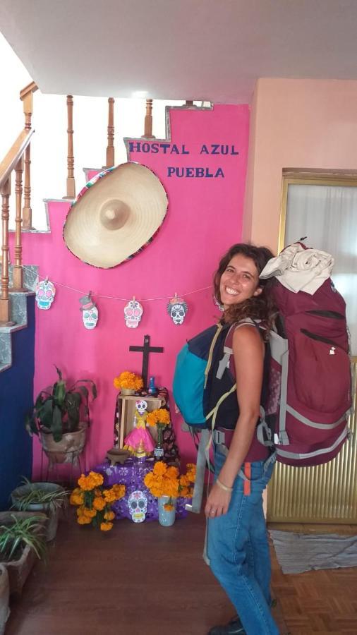 Hostal Azul Puebla Centro Historico Exteriör bild